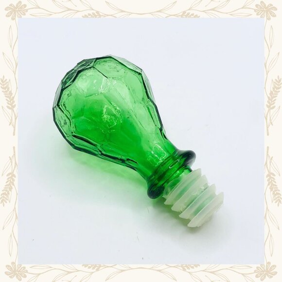 Vintage Empoli Green Glass Decanter - Genie Bottle - Picture 4 of 4